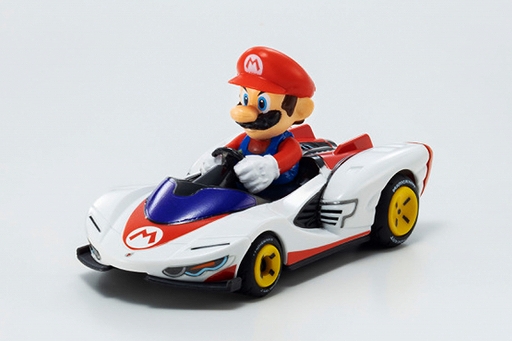 画像ギャラリー No.013のサムネイル画像 / 「マリオカート プルバック」全6種類，ファミマで4月20日から順次発売。マリオやルイージたちのカートが引いて離すと走り出すプルバックカーに