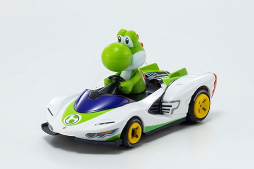 画像ギャラリー No.015のサムネイル画像 / 「マリオカート プルバック」全6種類，ファミマで4月20日から順次発売。マリオやルイージたちのカートが引いて離すと走り出すプルバックカーに
