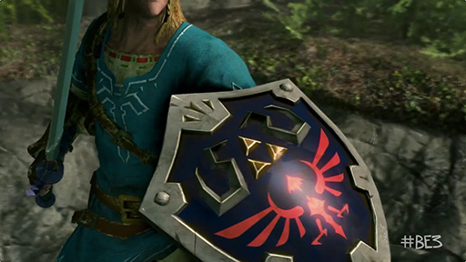 画像ギャラリー No.003のサムネイル画像 / ［E3 2017］Switch版「Skyrim」が正式発表。amiibo連携でリンクの装備がゲーム内に登場