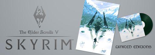 画像ギャラリー No.001のサムネイル画像 / 「The Elder Scrolls V: Skyrim」,レコード盤サウンドトラックがiam8bit JAPANより発売。予約受付中