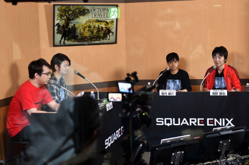 画像ギャラリー No.001のサムネイル画像 / ［TGS 2017］「Project OCTOPATH TRAVELER」を安元洋貴さんが初見プレイ。スクウェア・エニックスの特設ブースでのイベントをレポート