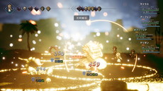 画像ギャラリー No.006のサムネイル画像 / 「OCTOPATH TRAVELER」，学者の主人公・サイラスと神官の主人公・オフィーリアを紹介する動画が公開。戦闘時の固有アクションも
