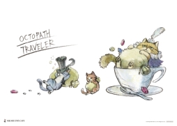 画像ギャラリー No.015のサムネイル画像 / 「OCTOPATH TRAVELER」とSQUARE ENIX CAFEのコラボ第2弾が東京で12月14日から，大阪で12月28日から開始決定