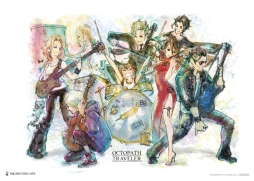 画像ギャラリー No.017のサムネイル画像 / 「OCTOPATH TRAVELER」とSQUARE ENIX CAFEのコラボ第2弾が東京で12月14日から，大阪で12月28日から開始決定