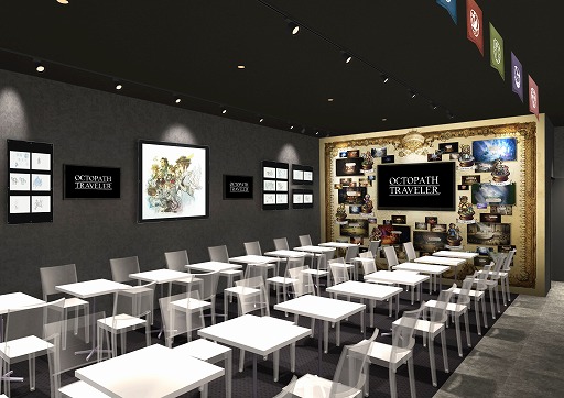 画像ギャラリー No.002のサムネイル画像 / 「SQUARE ENIX CAFE」×「OCTOPATH TRAVELER」コラボ第2弾が東京で12月14日に開幕。大阪は12月28日から