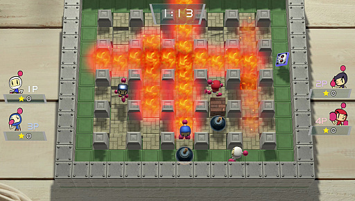 画像ギャラリー No.002のサムネイル画像 / 「SUPER BOMBERMAN R」プレイレポート。おなじみのゲームシステムをベースに各要素がパワーアップし,テーブルモードとの相性も良し