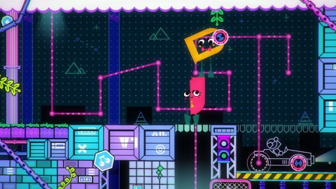 画像ギャラリー No.011のサムネイル画像 / Nintendo Switch用アクションパズル「いっしょにチョキッと スニッパーズ」が，任天堂から2017年3月に発売