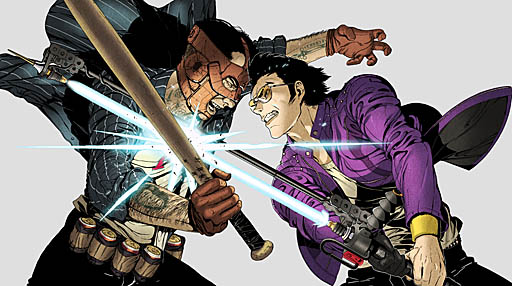 画像ギャラリー No.004のサムネイル画像 / 「Travis Strikes Again: No More Heroes」の発売を記念したイベント「あけましておめでトラヴィス 2」が2月1日に開催。須田剛一氏とSWERY氏のトークは必見