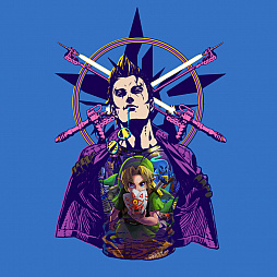 画像ギャラリー No.002のサムネイル画像 / 本日発売の「Travis Strikes Again: No More Heroes」。「ゼルダの伝説」シリーズとのコラボTシャツや，「シャドウ オブ ザ ダムド」をモチーフにしたステージが登場