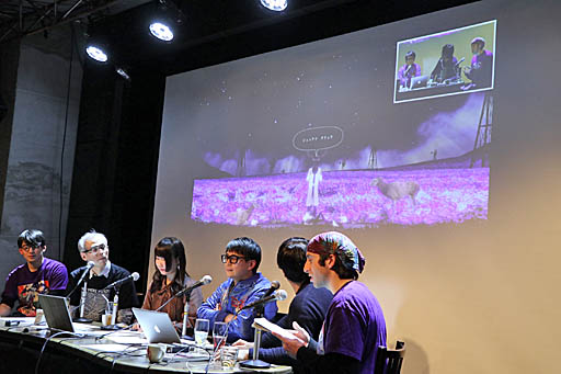 画像ギャラリー No.011のサムネイル画像 / 「Travis Strikes Again: No More Heroes」の発売を記念したトークイベントを「あけましておめでトラヴィス 2」開催。楽曲に仕込まれたネタや,凝った画面デザインの秘密が明らかに