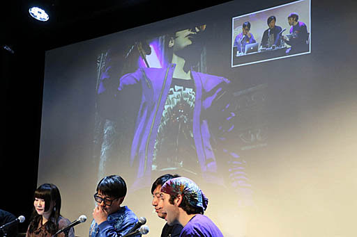 画像ギャラリー No.012のサムネイル画像 / 「Travis Strikes Again: No More Heroes」の発売を記念したトークイベントを「あけましておめでトラヴィス 2」開催。楽曲に仕込まれたネタや,凝った画面デザインの秘密が明らかに