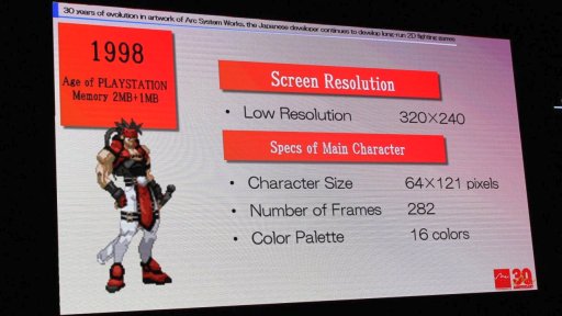画像ギャラリー No.009のサムネイル画像 / ［NDC18］アークシステムワークスの講演「2D格闘ゲームの長期運用」聴講レポート。石渡氏，安部氏が“アーク格ゲー”の歩みを語る