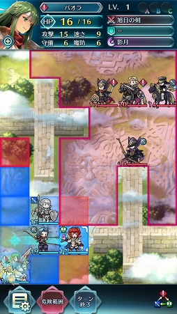画像ギャラリー No.016のサムネイル画像 / 配信直前「ファイアーエムブレム ヒーローズ」プレイレポート。8×6マスのコンパクトな戦場で,奥深い戦略性を秘めた英雄達の戦いを体感しよう