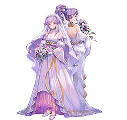 画像ギャラリー No.001のサムネイル画像 / 「ファイアーエムブレム ヒーローズ」，ウエディングドレスやタキシードで着飾ったユリア，セリスらが5月16日に参戦