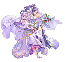 画像ギャラリー No.002のサムネイル画像 / 「ファイアーエムブレム ヒーローズ」，ウエディングドレスやタキシードで着飾ったユリア，セリスらが5月16日に参戦
