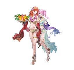 画像ギャラリー No.001のサムネイル画像 / 「ファイアーエムブレム ヒーローズ」,水着姿のセリカ,ニノらをラインナップした超英雄召喚イベントを6月17日に開始