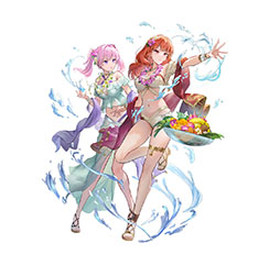 画像ギャラリー No.002のサムネイル画像 / 「ファイアーエムブレム ヒーローズ」,水着姿のセリカ,ニノらをラインナップした超英雄召喚イベントを6月17日に開始
