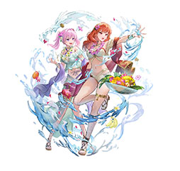 画像ギャラリー No.003のサムネイル画像 / 「ファイアーエムブレム ヒーローズ」,水着姿のセリカ,ニノらをラインナップした超英雄召喚イベントを6月17日に開始