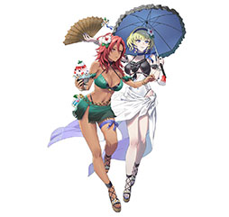 画像ギャラリー No.002のサムネイル画像 / 「ファイアーエムブレム ヒーローズ」に水着姿のハピ,ユーリスらが参戦。7月8日開始のイベント情報が明らかに