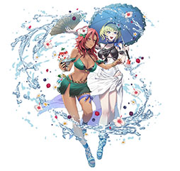 画像ギャラリー No.003のサムネイル画像 / 「ファイアーエムブレム ヒーローズ」に水着姿のハピ,ユーリスらが参戦。7月8日開始のイベント情報が明らかに