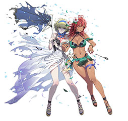 画像ギャラリー No.004のサムネイル画像 / 「ファイアーエムブレム ヒーローズ」に水着姿のハピ,ユーリスらが参戦。7月8日開始のイベント情報が明らかに