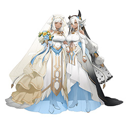 画像ギャラリー No.001のサムネイル画像 / 「ファイアーエムブレム ヒーローズ」に花嫁姿のアシュ，レギンら4名が参戦。イベントは5月18日16：00にスタート