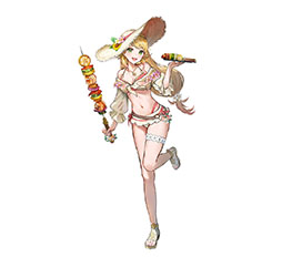 画像ギャラリー No.009のサムネイル画像 / 「ファイアーエムブレム ヒーローズ」，水着を着用したバルドルやヘズが登場。6月17日にスタートする超英雄召喚イベントの内容を紹介