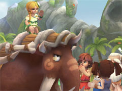 石器時代のMMORPGが復活！ マンモスや恐竜など，250種類以上のモンスターを捕獲できる「ストーンエイジ ワールド」先行プレイ