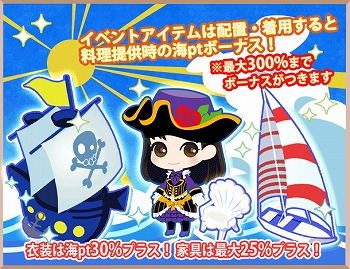 画像ギャラリー No.005のサムネイル画像 / 「異世界でカフェを開店しました。」,イベント“海のライバルたち”が開始
