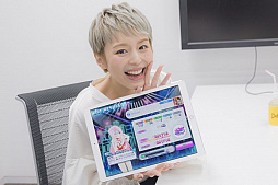 画像ギャラリー No.005のサムネイル画像 / 「歌マクロス スマホDeカルチャー」にバサラとミレーヌが登場。ミレーヌのCVは平野 綾さんに