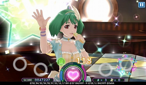 画像ギャラリー No.002のサムネイル画像 / 「歌マクロス スマホDeカルチャー」,「ランカ・リー」の新衣装が登場