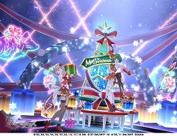 画像ギャラリー No.003のサムネイル画像 / 「歌マクロス スマホDeカルチャー」,シェリルのサンタ衣装が登場