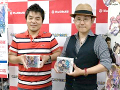 「大逆転裁判2」発売記念イベントが開催。江城元秀氏＆巧 舟氏のサイン会に熱量の高いファンが足を運ぶ