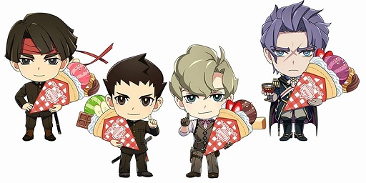 画像ギャラリー No.008のサムネイル画像 / 「大逆転裁判」，マリオンクレープヨドバシAKIBA店とコラボが決定。9月9日から限定メニューを提供