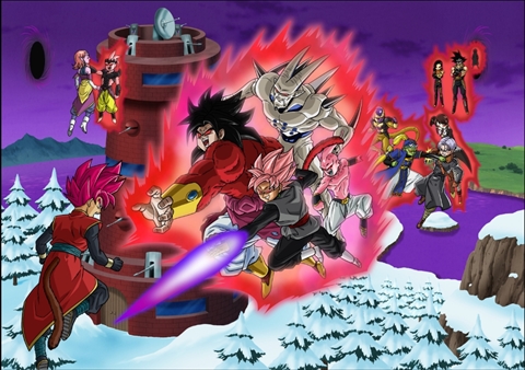 画像ギャラリー No.009のサムネイル画像 / 「ドラゴンボールヒーローズ アルティメットミッション X」,アルティメットヒーローズモードのストーリー概要を紹介