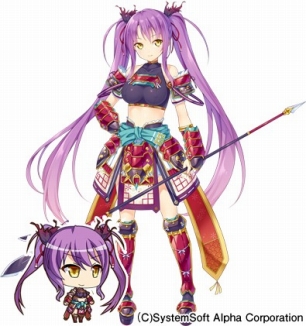 画像ギャラリー No.003のサムネイル画像 / 「三極姫大戦」，「戦極姫7」とのコラボ企画として期間限定キャラを4月14日に実装