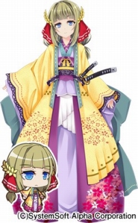 画像ギャラリー No.004のサムネイル画像 / 「三極姫大戦」，「戦極姫7」とのコラボ企画として期間限定キャラを4月14日に実装