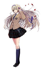 画像ギャラリー No.004のサムネイル画像 / 「LORD of VERMILION IV」，新たな主人公キャラとして，日々河学園高校に通う原吹 晶，十文字駿河，一条樹里亜の3名が公開