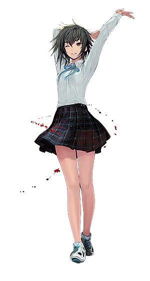 画像ギャラリー No.007のサムネイル画像 / 「LORD of VERMILION IV」，新たな主人公キャラとして，日々河学園高校に通う原吹 晶，十文字駿河，一条樹里亜の3名が公開