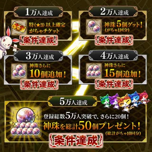 画像ギャラリー No.002のサムネイル画像 / “リアルおでかけRPG”「八百万クエスト」の正式配信がスタート。事前登録者数は5万人を突破,3日間に分けて特典を付与