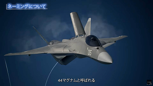 画像ギャラリー No.003のサムネイル画像 / 「エースコンバット」シリーズの架空機を専門家が語るスペシャル映像の第4弾公開。今回は,先進機能を満載した「CFA-44 Nosferatu」について