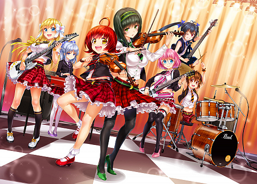 画像ギャラリー No.002のサムネイル画像 / 「イロドリミドリ LIVE'17〜第1話『Still Going On!!!!!!!』〜」をレポート。「CHUNITHM」発のガールズバンドが，24曲を熱く歌い上げた