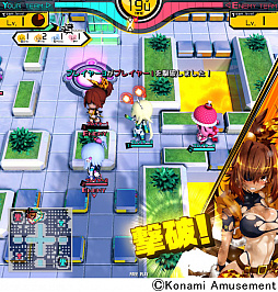 画像ギャラリー No.003のサムネイル画像 / ［JAEPO2017］KONAMI，新作タイトル「ボンバーガール」をプレイアブル出展。「ボンバーマン」をベースにした萌え系4vs.4対戦ゲーム ※ムービー追加
