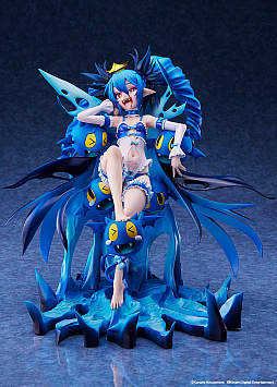 画像ギャラリー No.001のサムネイル画像 / 「ボンバーガール」より,アクア【レウィシア・アクアブルー】ヴァンパイアネグリジェVer.のフィギュアが登場。本日受注を開始