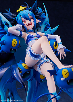 画像ギャラリー No.005のサムネイル画像 / 「ボンバーガール」より,アクア【レウィシア・アクアブルー】ヴァンパイアネグリジェVer.のフィギュアが登場。本日受注を開始