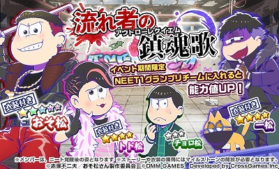 画像ギャラリー No.003のサムネイル画像 / 「おそ松さん ダメ松.コレクション」,イベント“Circo del viento”を開催