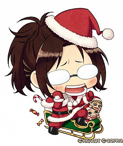 画像ギャラリー No.005のサムネイル画像 / 「進撃の巨人 チェインパズルフィーバー」，クリスマスイベント「暴走！サンタさんXmasの大進撃」がスタート