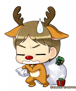 画像ギャラリー No.006のサムネイル画像 / 「進撃の巨人 チェインパズルフィーバー」，クリスマスイベント「暴走！サンタさんXmasの大進撃」がスタート