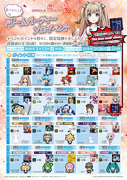 画像ギャラリー No.007のサムネイル画像 / 「グルーヴコースター 3EX」で以前の限定ナビゲーターなどを入手できるイベントが開催