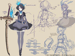 「SINoALICE」の事前登録者数が7万人を突破＆アリスなど4キャラのデザイン画が公開。ヨコオタロウ氏とジノ氏のコメントも